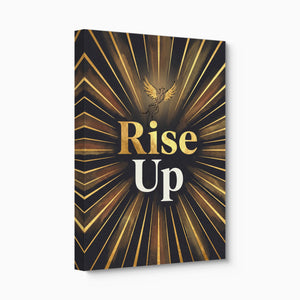 Phoenix Golden Rising — phoenix golden rising angled flush print