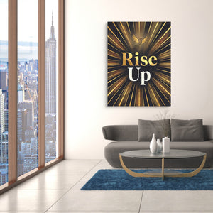 Phoenix Golden Rising — phoenix golden rising sq nyc views 1port flush print