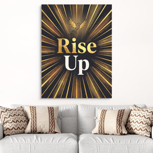 Phoenix Golden Rising — phoenix golden rising sq white groovy couch close 1port flush print