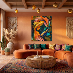 Phoenixes Circling Dance — Phoenixes Circling Dance Boho Living Port 47