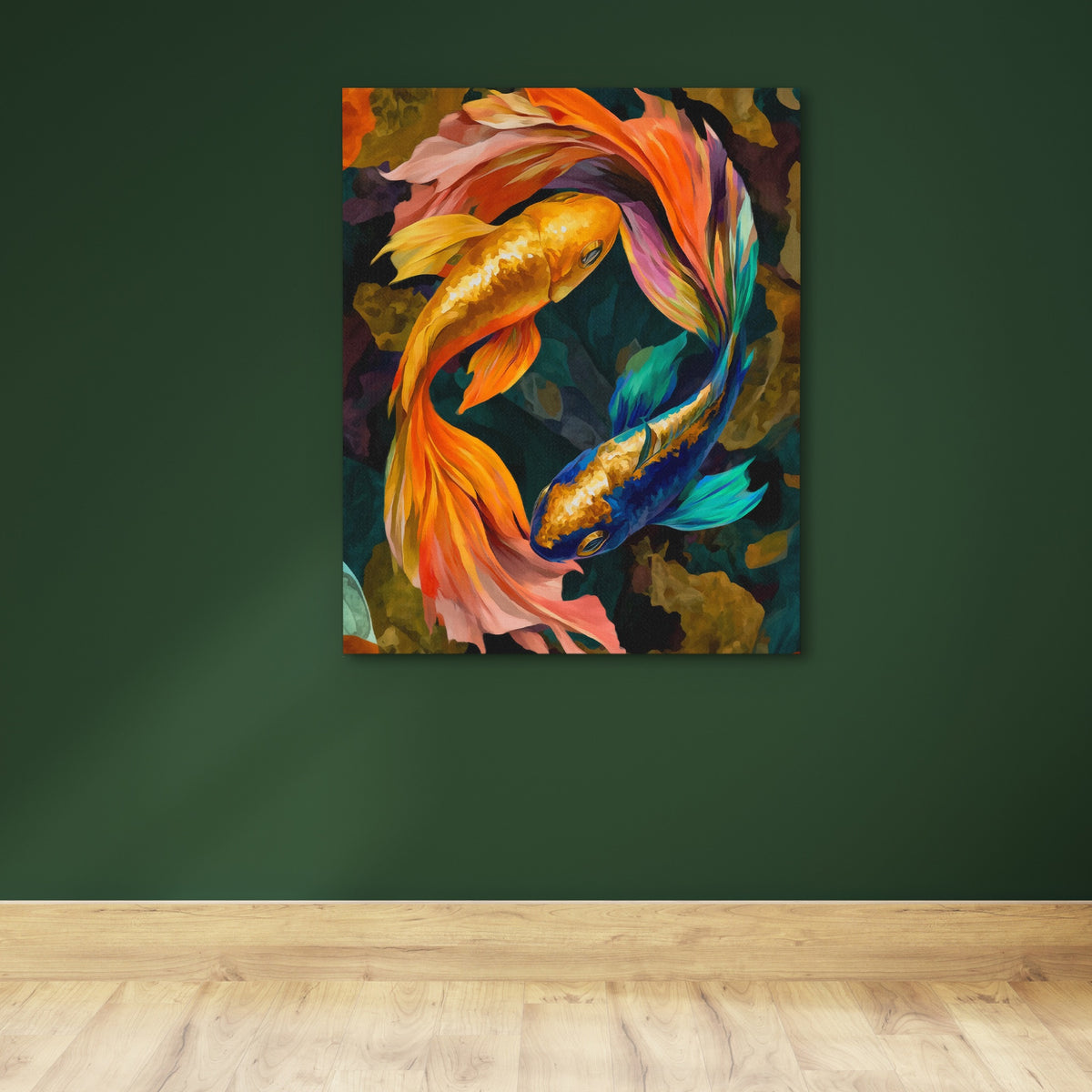Phoenixes Circling Dance — Phoenixes Circling Dance Green Wall 147
