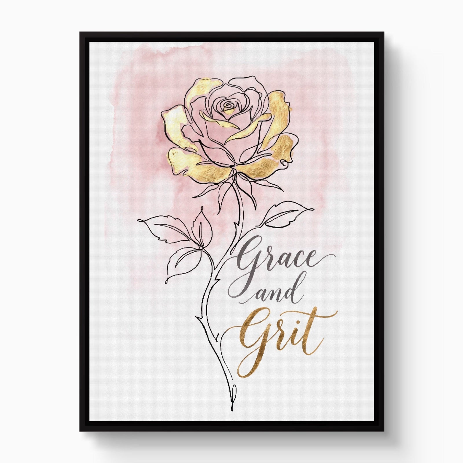Pink Floral Fashion 4-Piece Set set mockup — on-white