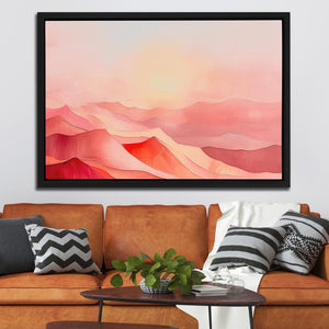 Pink Hills - Luxury Wall Art