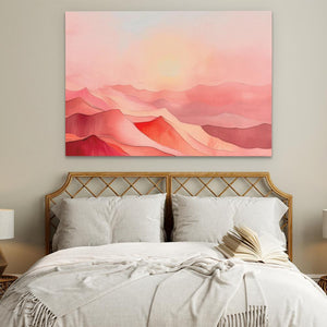 Pink Hills - Luxury Wall Art