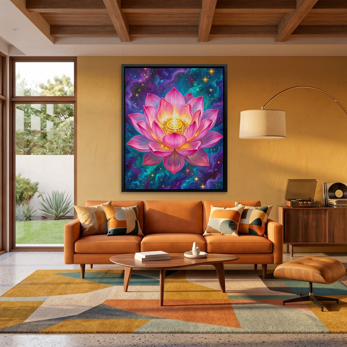 Pink Lotus Cosmic — Pink Lotus Cosmic Orange Room Port 137