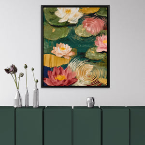 Pink Lotus Ripple — Pink Lotus Ripple Luxury Interior V3 Green 91