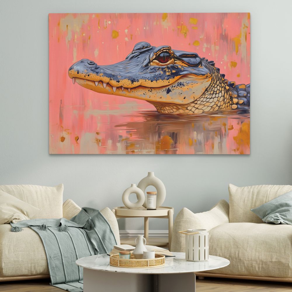 Pink Predator - Luxury Wall Art