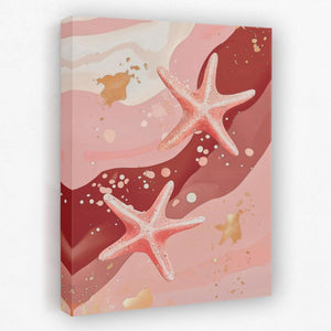 Pink Starfish - Luxury Wall Art