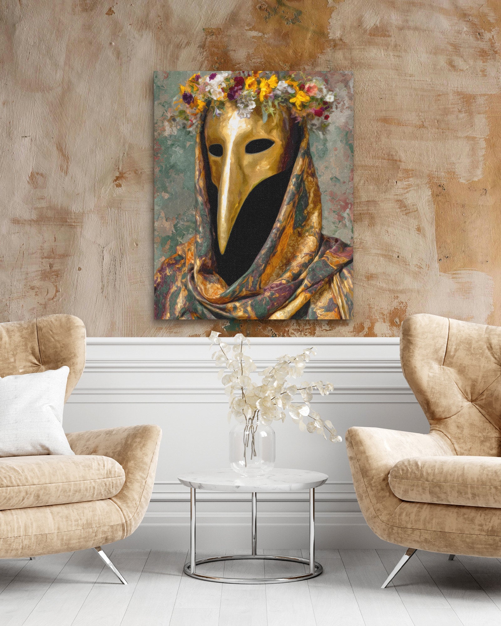 Plague Doctor's Crown - Luxury Wall Art