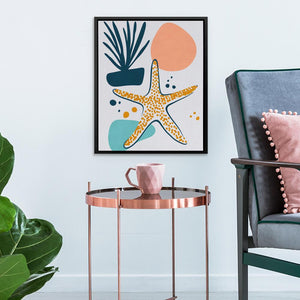 Playful Starfish - Luxury Wall Art