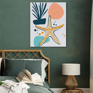 Playful Starfish - Luxury Wall Art