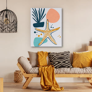 Playful Starfish - Luxury Wall Art