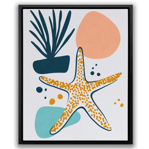 Playful Starfish - Luxury Wall Art