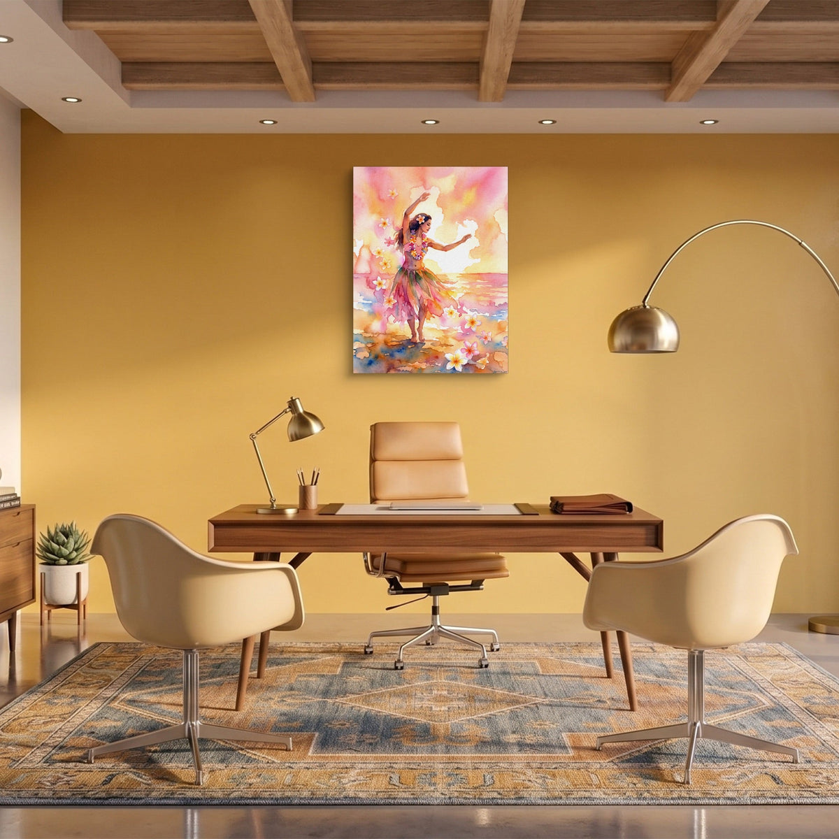 Plumeria Dance - Luxury Wall Art