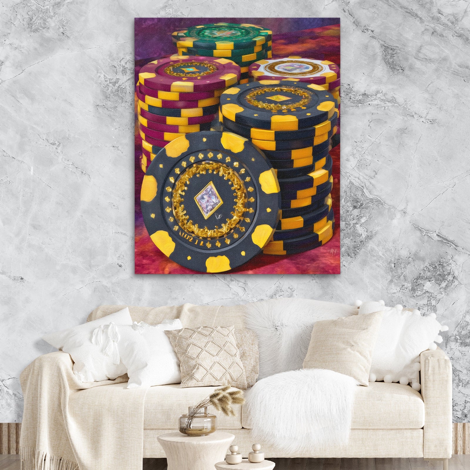 Poker Chips Luxury — Poker Chips Luxury Front Facing Portrait2 44