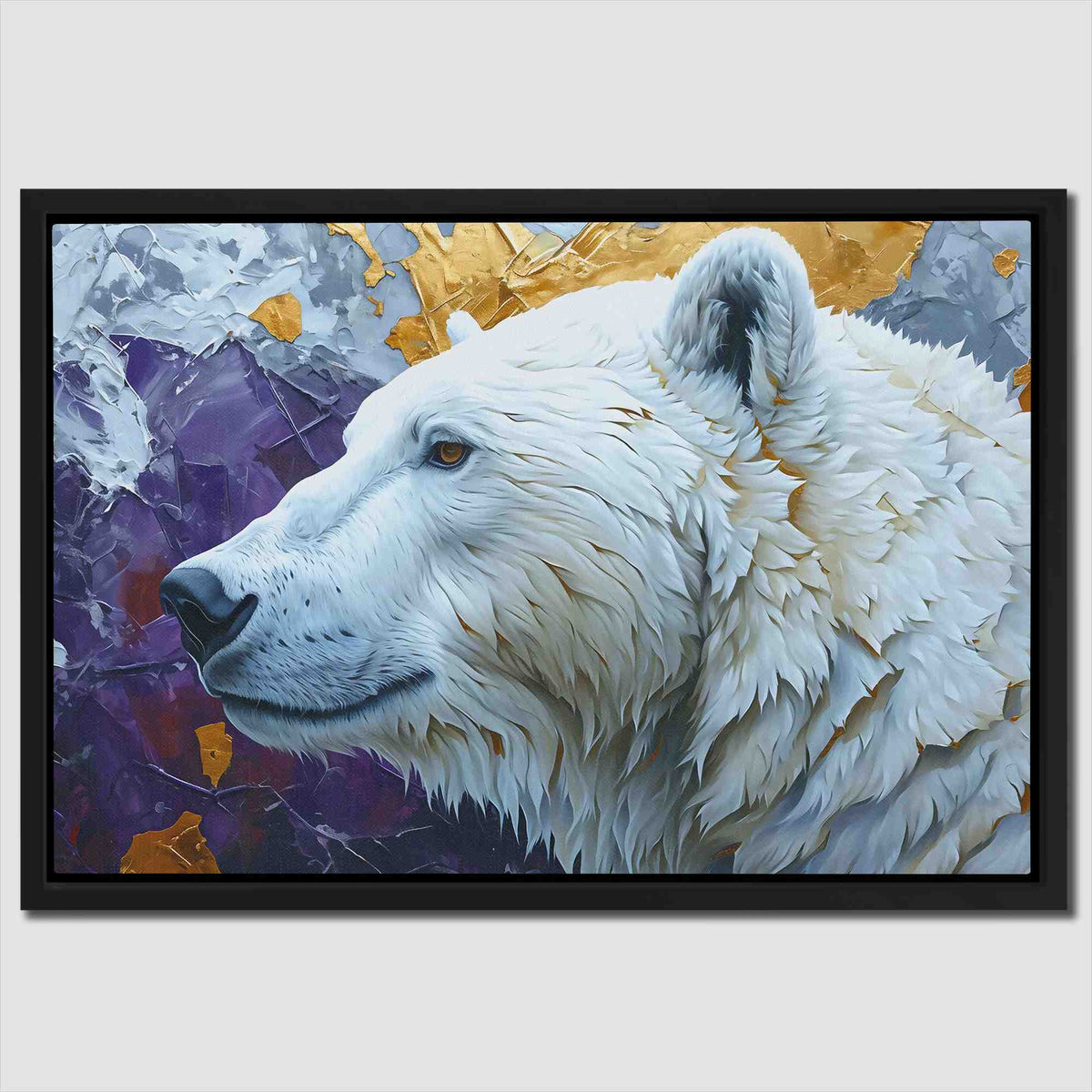 Polar Bear Portrait - Luxury Wall Art