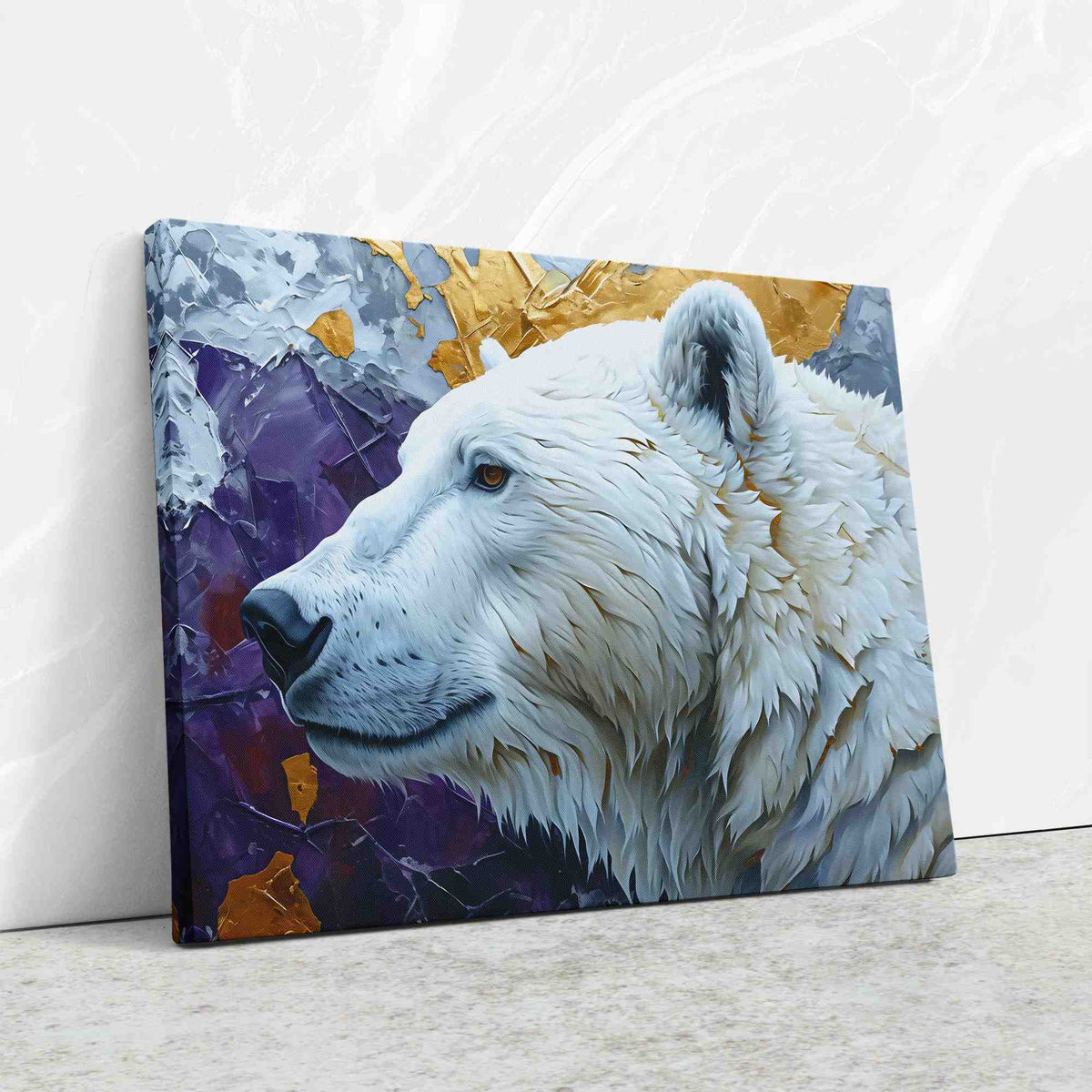 Polar Bear Portrait - Luxury Wall Art