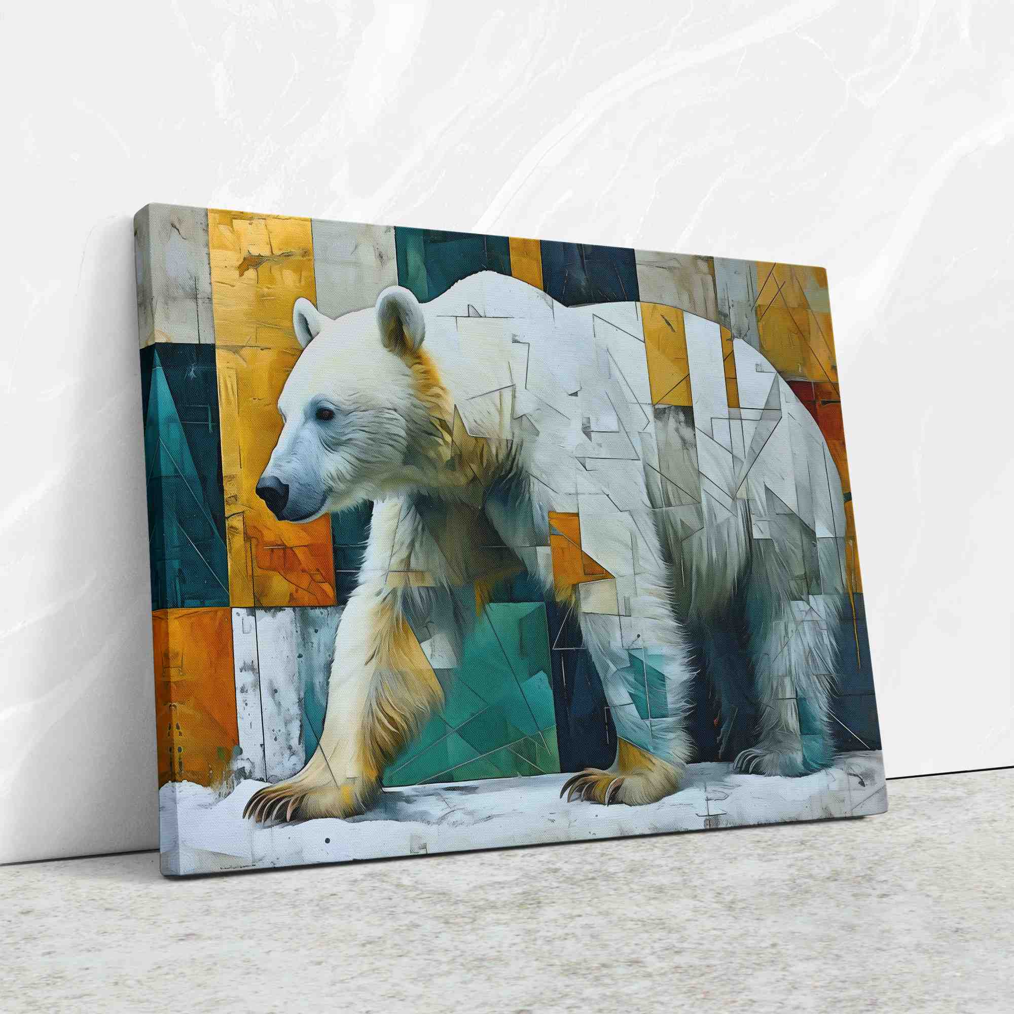 Polar Bear Prism - Luxury Wall Art