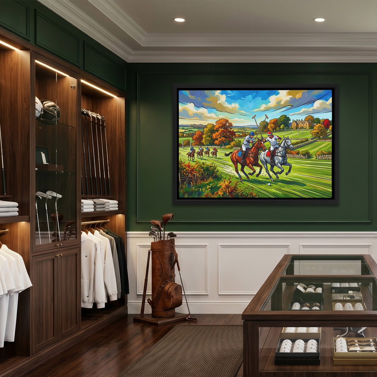 Polo Match Gallop — Polo Match Gallop Clubhouse Golf Land 96