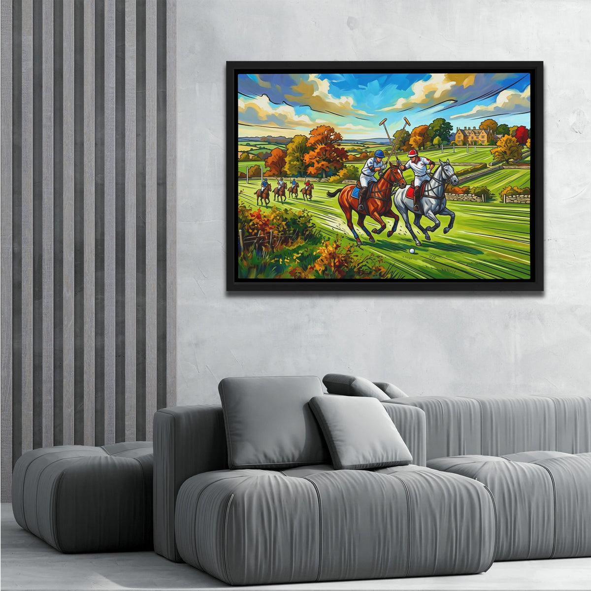 Polo Match Gallop — Polo Match Gallop grey room 2 land 327