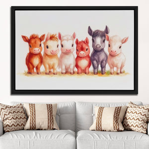 Pony Pals - Luxury Wall Art