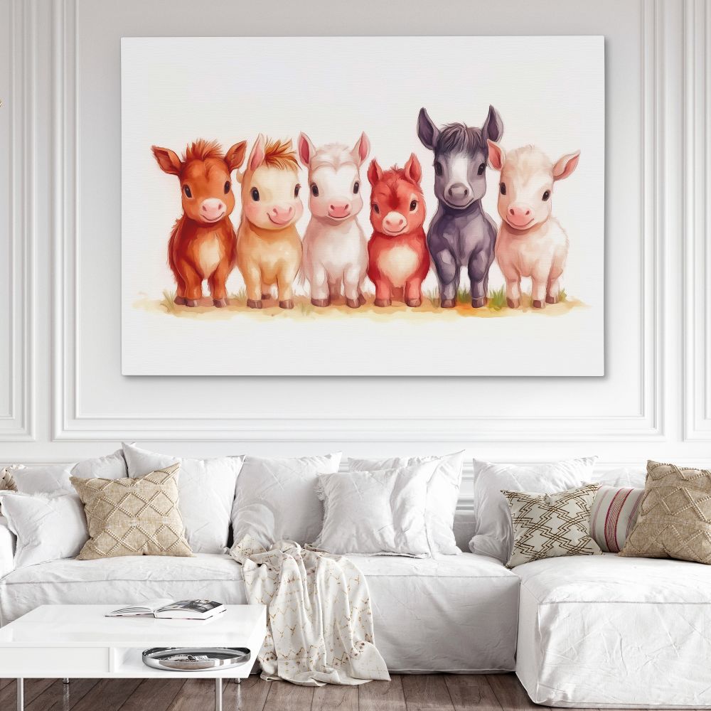 Pony Pals - Luxury Wall Art