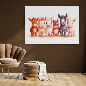 Pony Pals - Luxury Wall Art