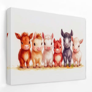 Pony Pals - Luxury Wall Art