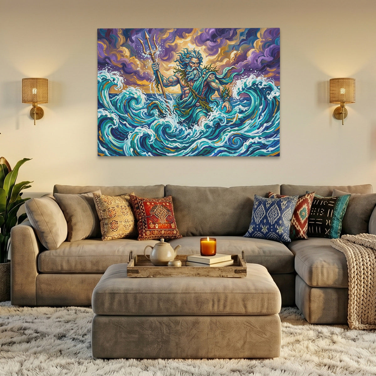Poseidon Turbulent Waves — Poseidon Turbulent Waves AZ Livingroom Land 13