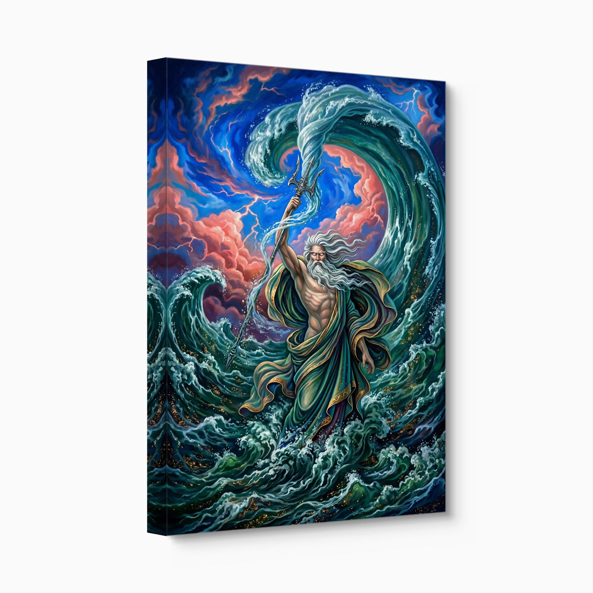 Poseidon's Tempest - Luxury Wall Art