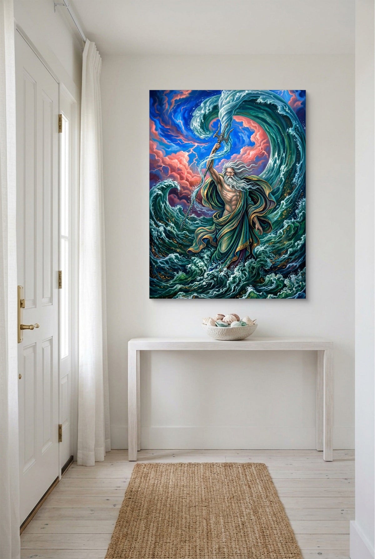 Poseidon's Tempest - Luxury Wall Art