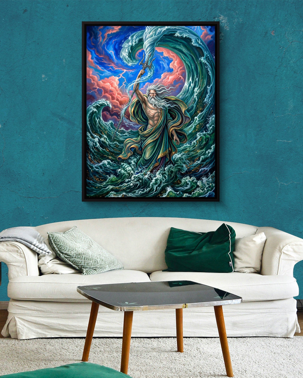 Poseidon's Tempest - Luxury Wall Art