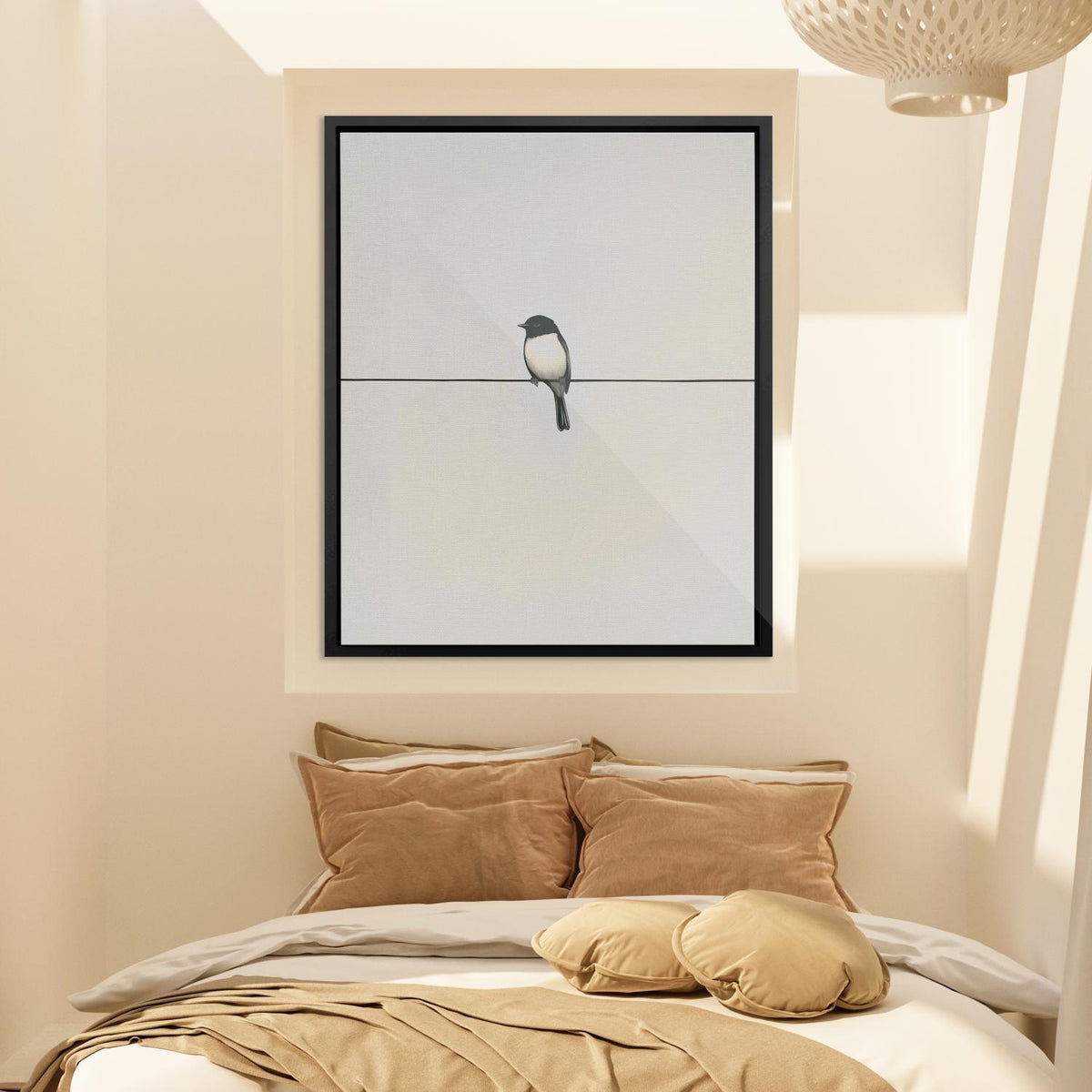 Powerline Perch - Luxury Wall Art