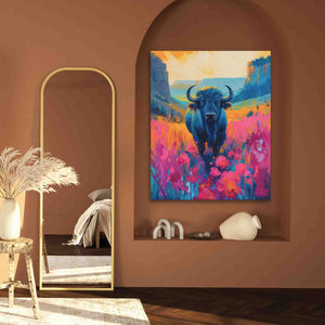 Prairie Bison - Luxury Wall Art