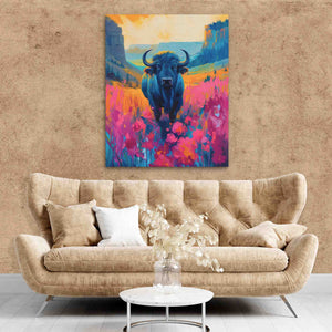 Prairie Bison - Luxury Wall Art