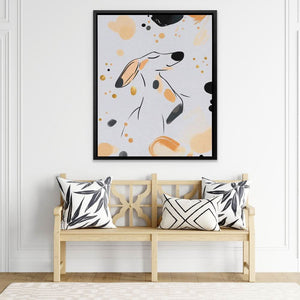 Prancing Puppy - Luxury Wall Art