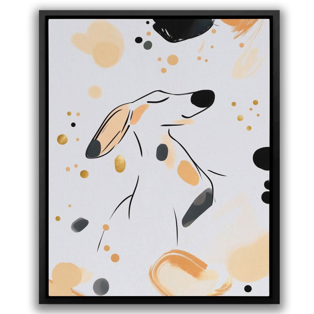 Prancing Puppy - Luxury Wall Art