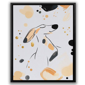 Prancing Puppy - Luxury Wall Art