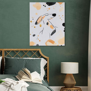 Prancing Puppy - Luxury Wall Art