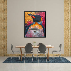 Prideful Penguin - Luxury Wall Art