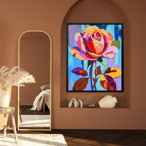 Prismatic Petals - Luxury Wall Art