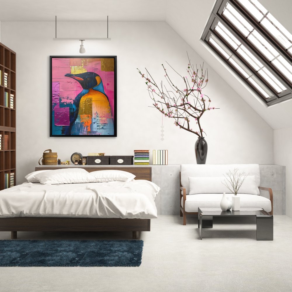 Pristine Penguin - Luxury Wall Art