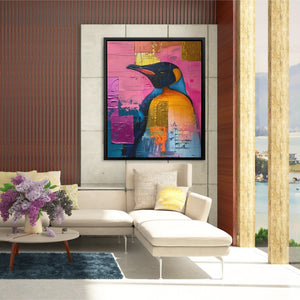 Pristine Penguin - Luxury Wall Art