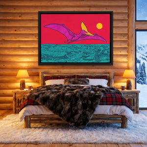 Pterodactyl Crimson Flight — Pterodactyl Crimson Flight Cozy Cabin Land 126