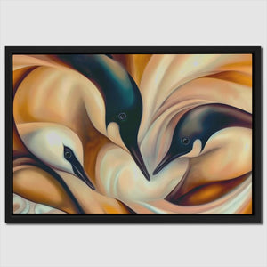 Puddle of Penguins - Luxury Wall Art