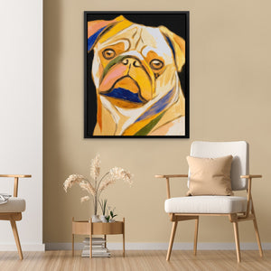Pugs Gentle Soul - Luxury Wall Art