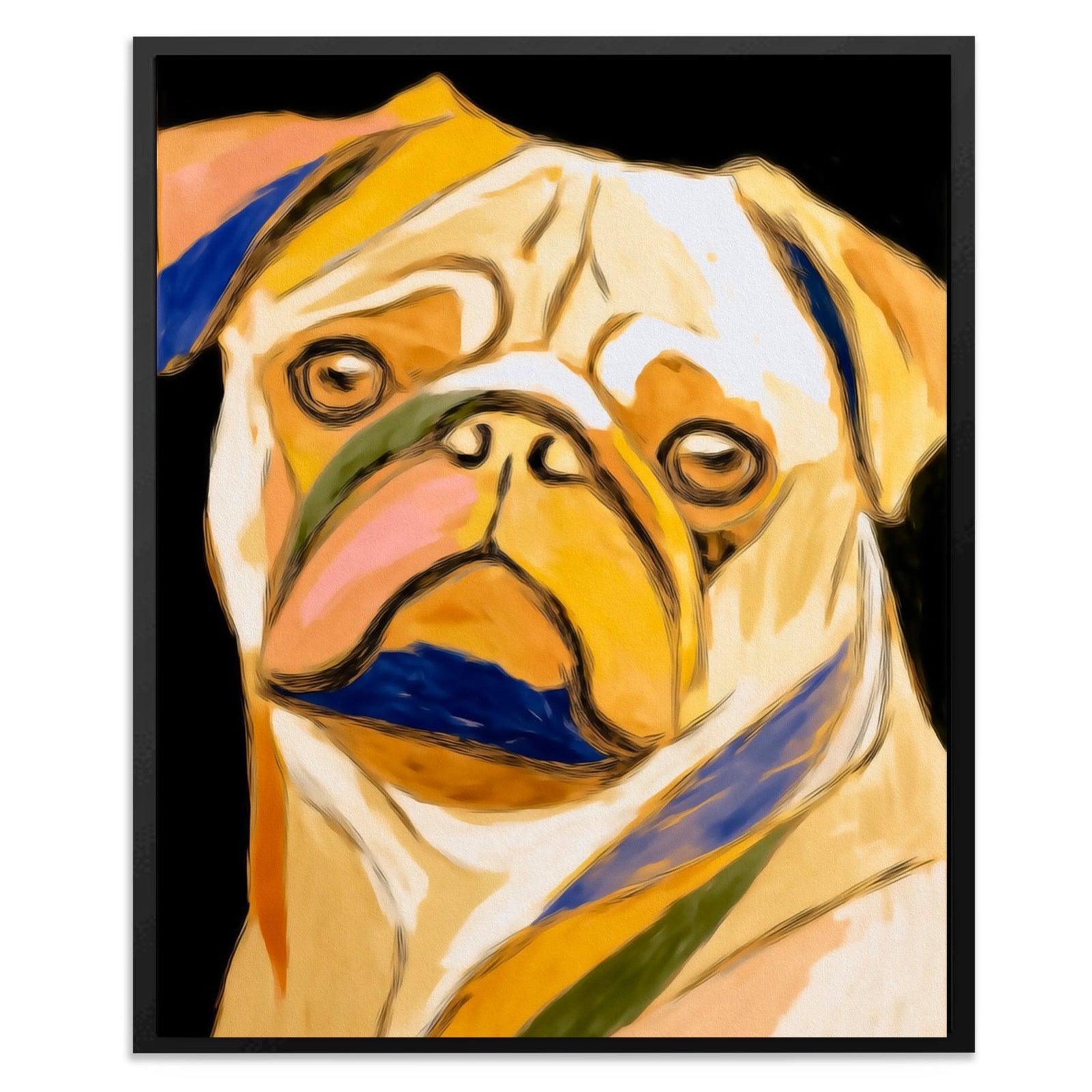 Pugs Gentle Soul - Luxury Wall Art