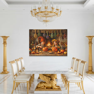 Pumpkin Carving Ritual — Pumpkin Carving Ritual Roman White Room Land 144