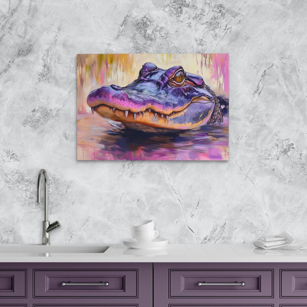 Purple Bite - Luxury Wall Art