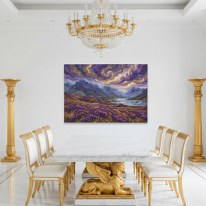 Purple Flower Valley — Purple Flower Valley Roman White Room Land 145